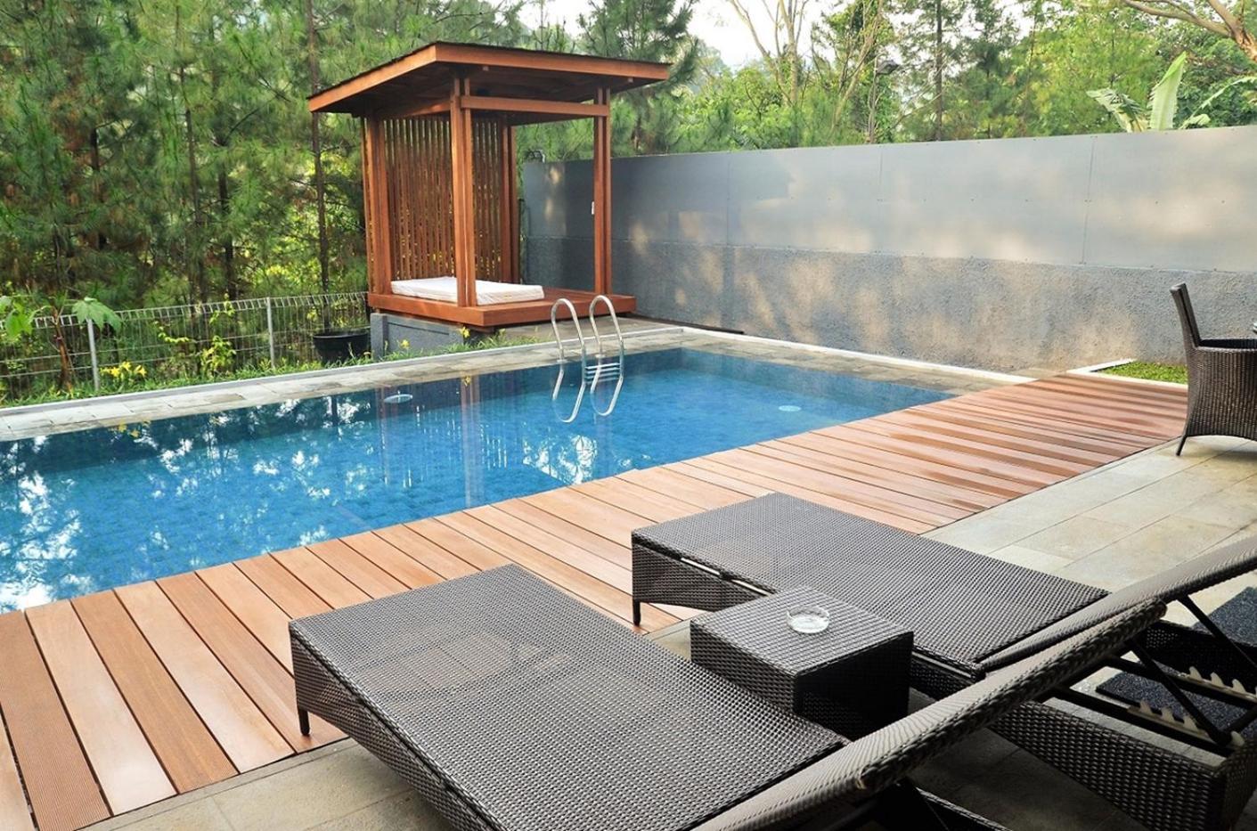 Hikari Hill View Villa 7 Bedrooms With A Private Swimming Pool And Billiard Bandung Exterior photo